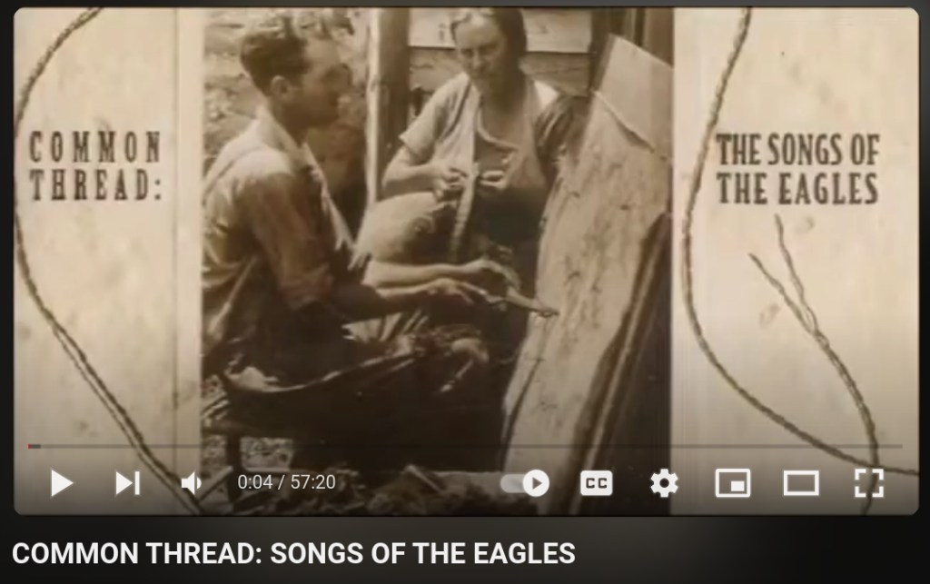 Image of the album "Common Thread: The Songs of The Eagles" (a tribute album).