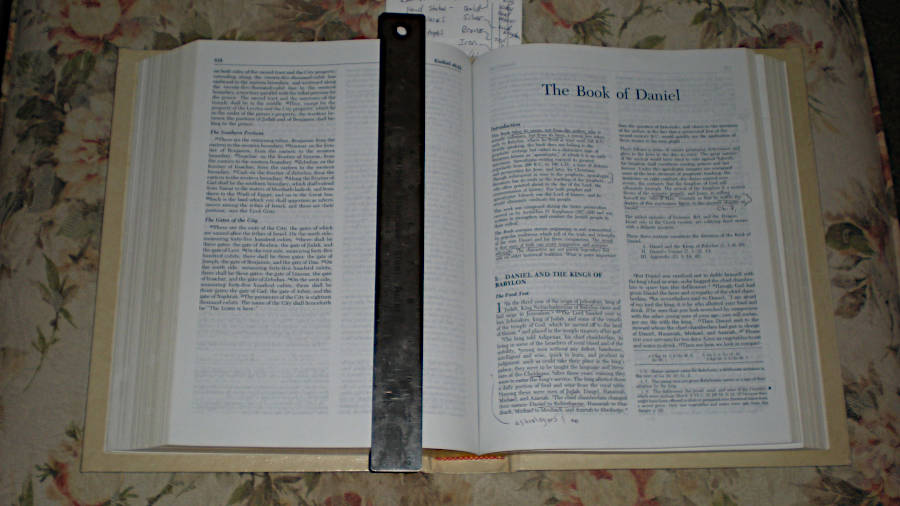 Holy Bible. New American Bible Revised Edition (NABRE. 3rd Ed. 1991). Book of Daniel. Holy Bible. New American Bible Revised Edition (NABRE. 3rd Ed. 1991). Book of Daniel.