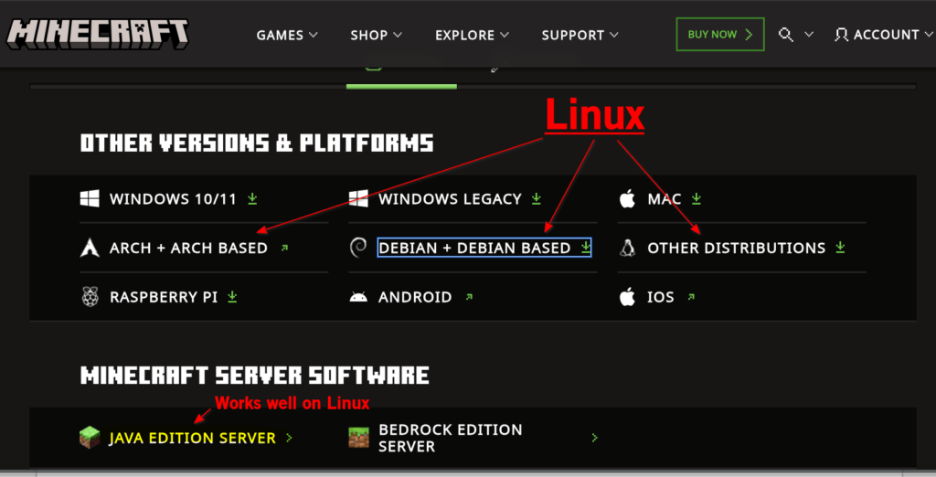 Minecraft Linux compatibility. Minecraft Linux compatibility.